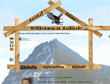 Tablet Screenshot of gasthofadler.com